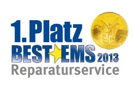 Best EMS 2013: 1. Platz Reparaturservice