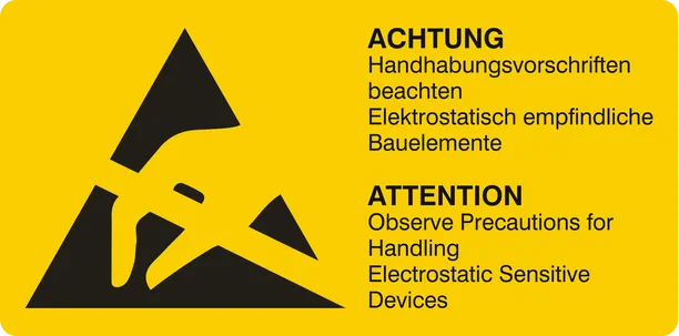 ESD Schleuse öffnet nur bei korrekter Messung